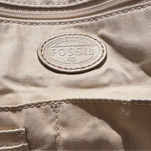 Fossil Sydney Geometric Diamond Shopper Tote Bag Purse & Matching Wallet - Picture 7 of 16